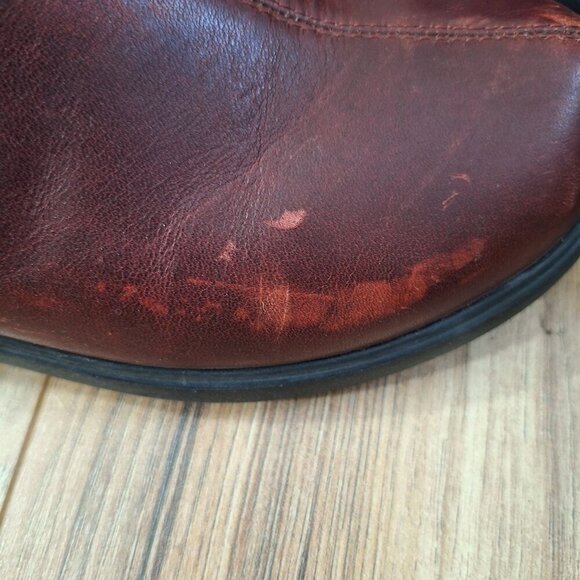 Crocs Brown leather Professional Clogs Women size 8 - Picture 6 of 9